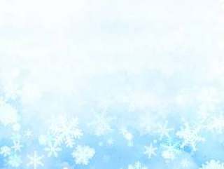 雪水晶背景【水彩画】