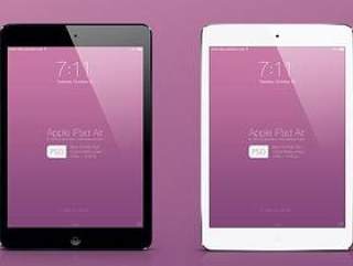 Apple iPad Air mockup