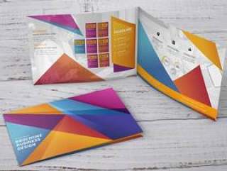 Creative brochure mockup presentation