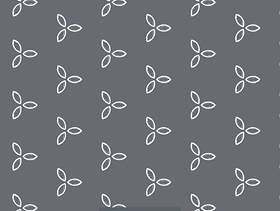灰色简单的花卉图案背景