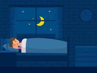 睡前 矢量