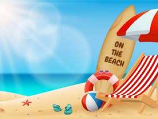 海景水平的背景。 su的绿松石海水场面