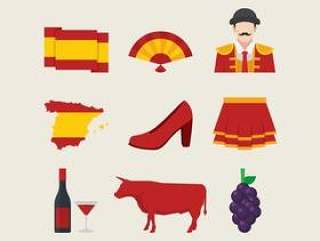 西班牙传统符号集