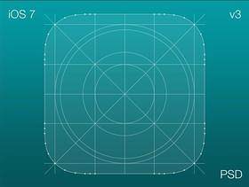 ios7的图标勾线素材