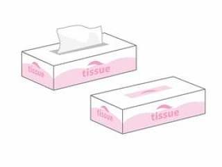 纸巾盒（粉红色）