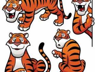 Cartoon Tiger Character