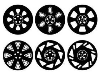 Hubcap矢量集