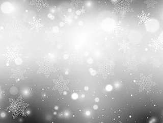 银雪花背景