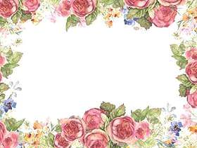 花框架293 - 一个无法形容的颜色的玫瑰框架