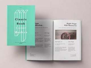 平装Psd Book Mockup