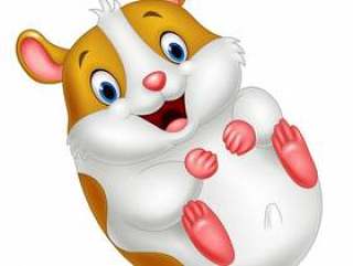 可爱的仓鼠卡通