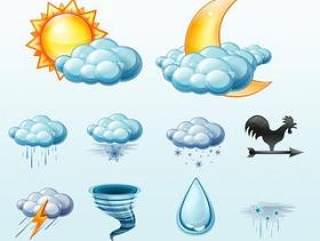 超酷天气图标（png&ico）