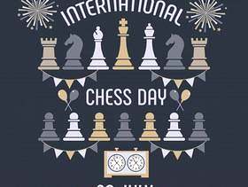 国际象棋日每年7月20日庆祝
