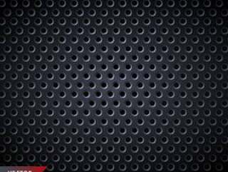 碳金属背景与孔