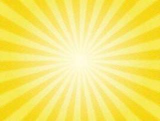 集中线背景（纱绫形模様・黄色）