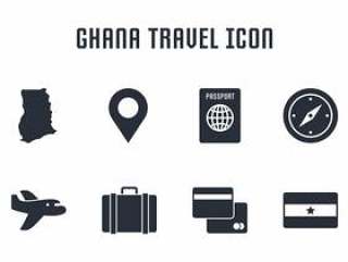 加纳旅行图标