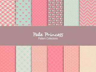 Pale Princess Background Pattern