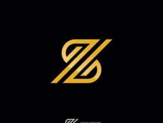 金色会标风格的Z符号