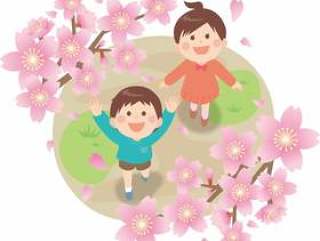 樱花和儿童