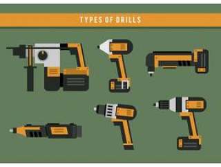 钻子类型矢量