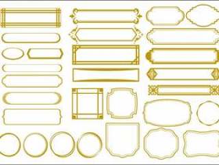 各种装饰框架