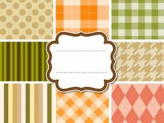 秋天的颜色模式