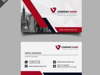 Abstract business card