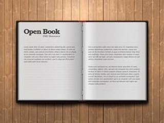 open book—psd分层素材