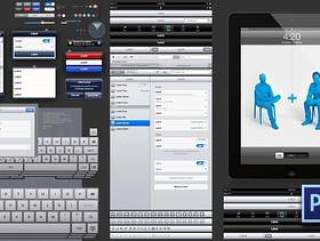 iPad 3/4 GUI PSD (Retina 屏) v1.0 