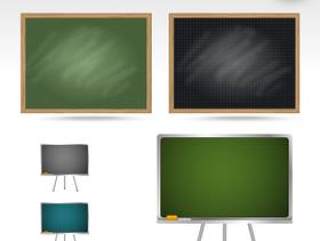 教学器材黑板—psd分层素材