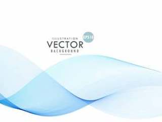 蓝线波抽象背景