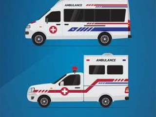 面包车救护车和皮卡救护车