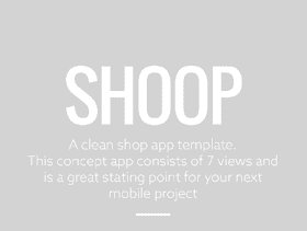 Shoop电子商务 的用户界面工具包