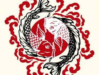 鱼日本纹身