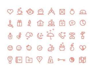 40 St Valentine’s Day icons