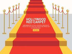 好莱坞红地毯