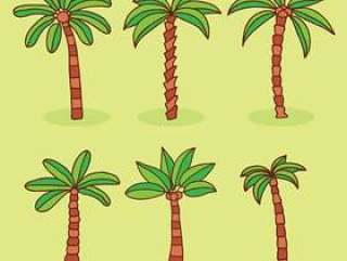 棕榈树集合矢量