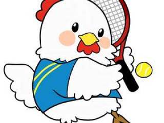 鸡·鸡年·网球