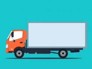 Small truck for transportation cargo