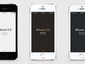 iPhone 5S Psd矢量模型