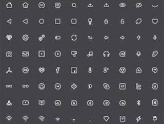 Compacticons – 180 PSD tiny icons