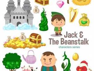 杰克和豆茎角色系列