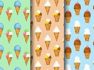  粒状冰淇淋模式