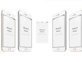 iPhone 6 展示模板 3色