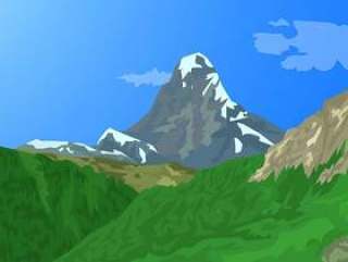 阿尔卑斯山马特宏峰