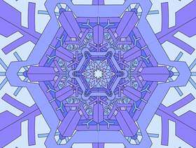万花筒图案背景图
