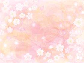 樱木手写水彩壁纸背景透明的感觉樱花哈娜春天