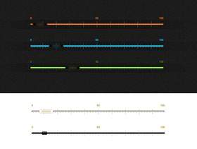 音频进度条—psd分层素材