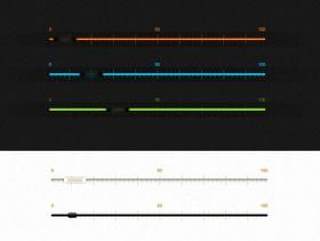 音频进度条—psd分层素材