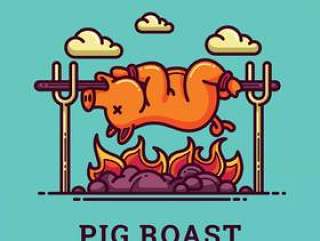猪烤图